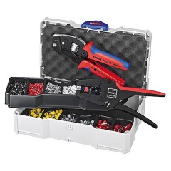 Набор Knipex пресс-клещи 975308, стрипер 1242195, кабельные наконечники в кейсе TANOS MINI-systainer