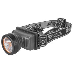 Фонарь Navigator 61 284 NPT-H10-ACCU налобный 1LEDx2W 2 режима аккумулятор 3.7В, 1,8Ач