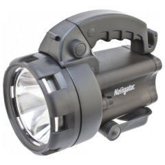 Фонарь Navigator 94 963 NPT-SP09-ACCU прожектор CREE 1х3W+4LED, аккумулятор 4V, 4Ач.