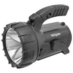 Фонарь Navigator 94 975 NPT-SP12-ACCU Прожектор/Кемпинг. 1LEDx3W+18+4LED аккумулятор 3.7V 4Ач