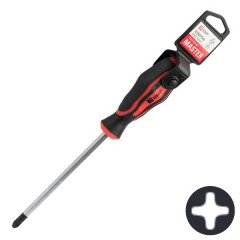 Отвертка крестовая phillips Master PH3x150 мм EKF Basic