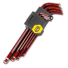 Набор ключей TORX 9шт КВТ КТ-9-S2