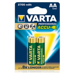 Аккумулятор AA VARTA 5706 HR6 2700мАч (упаковка 2шт) 528509