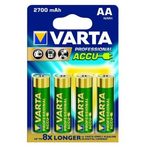 Аккумулятор AA VARTA 5706 HR6 2700мАч (упаковка 4шт) 528547