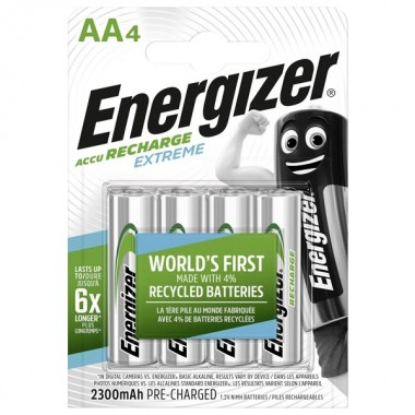 Отзывы Аккумулятор ENERGIZER Extreme АА NH15 2300mAh (упаковка 4шт)