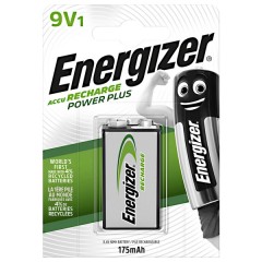 Аккумулятор ENERGIZER Power Plus NH22/9V 175mAh (упаковка 1шт)
