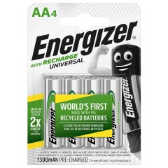 Аккумулятор ENERGIZER Universal MH15/AA 1300mAh (упаковка 4шт)