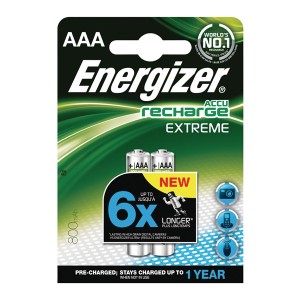 Аккумулятор Energizer Extreme NH12/AAA 800мАч (упаковка 2шт)