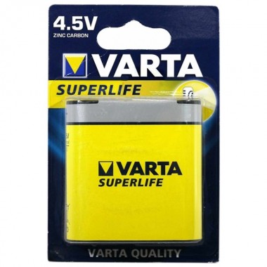 Обзор Батарейка 2012 VARTA SUPERLIFE 4,5V (упаковка 1шт) 4008496556380