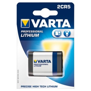 Батарейка 2CR5 VARTA PROFESSIONAL PHOTO LITHIUM (упаковка 1шт) 537204