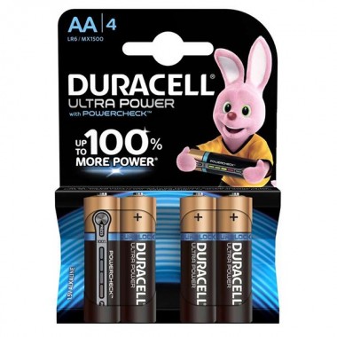 Обзор Батарейка AA Duracell LR6-4BL Ultra Power MN1500 (упаковка 4 шт) 5000394062573