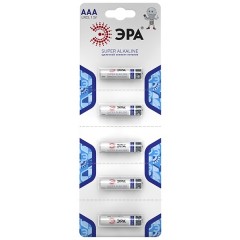 Батарейка AAA ЭРА LR03-5BL Strip (упаковка 5 шт) 5055398694114