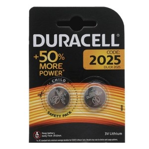 Батарейка Duracell 2025 DL/CR 3V Lithium (упаковка 2шт) 045514