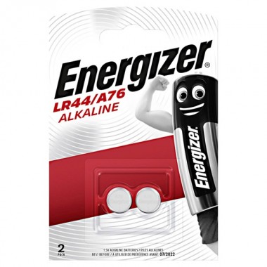 Обзор Батарейка ENERGIZER Alkaline LR44/A76 (упаковка 2шт)
