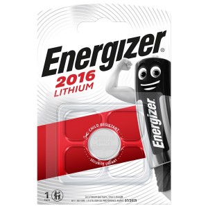 Батарейка ENERGIZER Lithium CR2016 (упаковка 1шт)