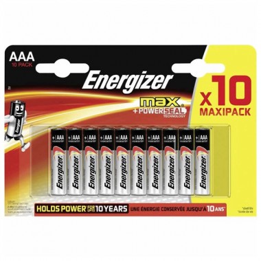 Отзывы Батарейка ENERGIZER MAX LR03/E92/AAA (упаковка 10шт)