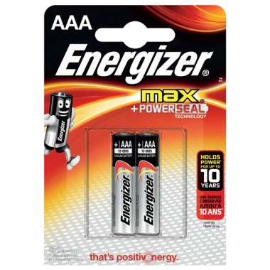 Обзор Батарейка ENERGIZER MAX LR03/E92/AAA (упаковка 2шт)