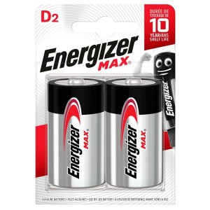 Батарейка ENERGIZER MAX LR20/E95/D (упаковка 2шт)