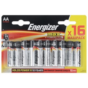 Батарейка ENERGIZER MAX LR6/E91/AA (упаковка 16шт)