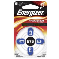 Батарейка ENERGIZER Zinc Air PR44/675/ZA675 (упаковка 4шт)