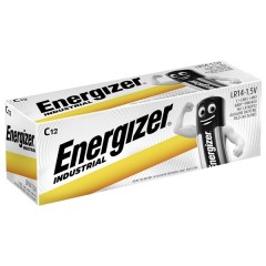 Батарейка ENERGIZER Industrial LR14/E93/C DP12  (упаковка 12шт)