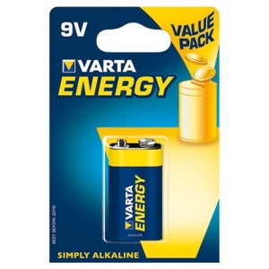 Отзывы Батарейка Крона VARTA ENERGY 9V (упаковка 1шт) 4008496626656