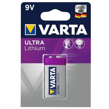 Отзывы Батарейка Крона VARTA LITHIUM/ULTRA LITHIUIM 9V (упаковка 1шт) 4008496675265