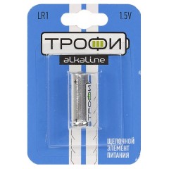 Батарейка LR1 Трофи LR1-1BL (упаковка 1шт) 5055945586084