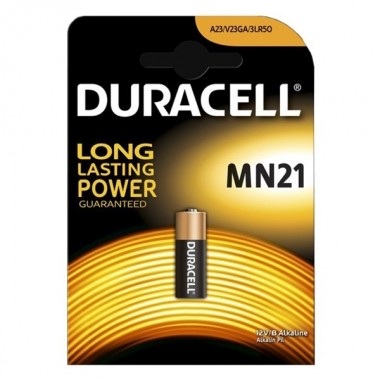 Купить Батарейка MN21 Duracell A23/V23GA/3LR50 12V Alkaline (упаковка 1шт) 011212