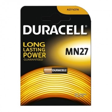 Обзор Батарейка MN27 Duracell A27/V27A 12V Alkaline (упаковка 1шт) 023352