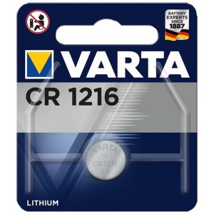 Батарейка VARTA ELECTRONICS CR 1216 (упаковка 1шт) 4008496270705