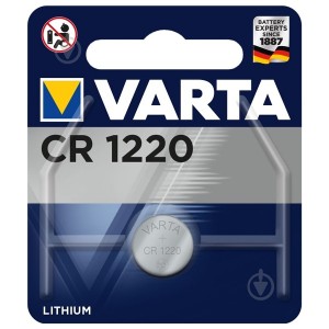 Отзывы Батарейка VARTA ELECTRONICS CR 1220 (упаковка 1шт) 4008496276899