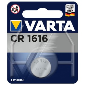Батарейка VARTA ELECTRONICS CR 1616 (упаковка 1шт) 4008496270989