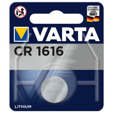 Отзывы Батарейка VARTA ELECTRONICS CR 1616 (упаковка 1шт) 4008496270989