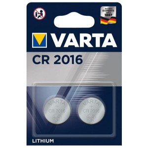 Батарейка VARTA ELECTRONICS CR 2016 (упаковка 2шт) 4008496746385