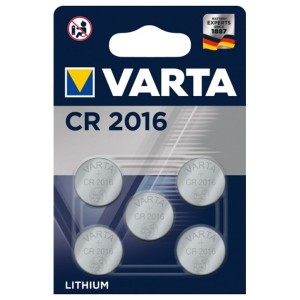 Батарейка VARTA ELECTRONICS CR 2016 (упаковка 5шт) 4008496927753