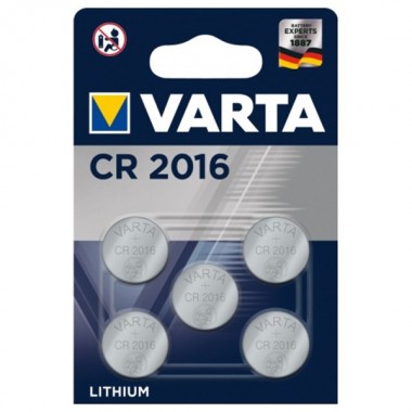 Отзывы Батарейка VARTA ELECTRONICS CR 2016 (упаковка 5шт) 4008496927753
