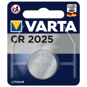 Батарейка VARTA ELECTRONICS CR 2025 (упаковка 1шт) 276875