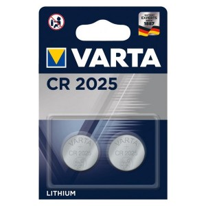 Батарейка VARTA ELECTRONICS CR 2025 (упаковка 2шт) 4008496746422