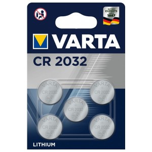 Батарейка VARTA ELECTRONICS CR 2032 (упаковка 5шт) 4008496850853
