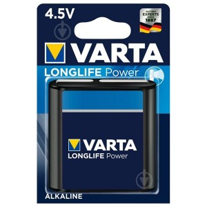 Батарейка VARTA LONGL. POWER 4,5V (упаковка 1шт) 4008496559947