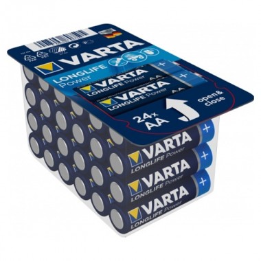 Купить Батарейка VARTA LONGL. POWER AA big (упаковка 24шт) 4008496807505