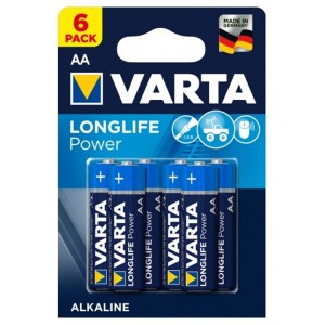 Батарейка VARTA LONGL. POWER AA (упаковка 6шт) 4008496679270