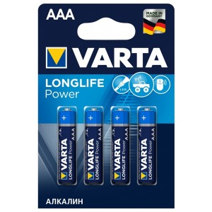 Батарейка VARTA LONGL. POWER LR03 AAA (упаковка 4шт) 846917