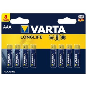 Батарейка VARTA LONGLIFE AAA (упаковка 8шт) 4008496681969