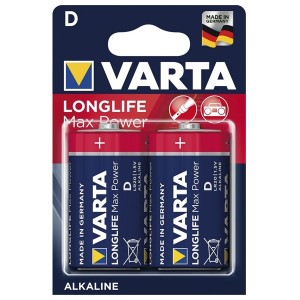 Батарейка VARTA LONGLIFE MAX P. D (упаковка 2шт) 4008496545520
