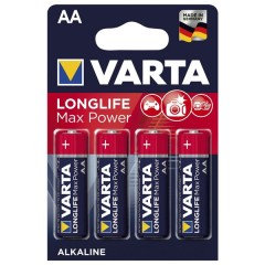 Батарейка VARTA LONGLIFE MAX POWER LR6 AA (упаковка 4шт) 105946