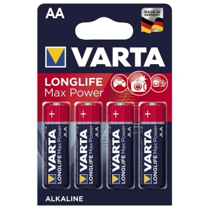 Батарейка VARTA LONGLIFE MAX POWER LR6 AA (упаковка 4шт) 105946