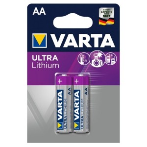 Батарейка VARTA LITHIUM/ULTRA LITHIUIM AA (упаковка 2шт) 4008496680474