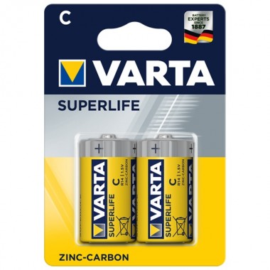 Отзывы Батарейка VARTA SUPERLIFE C R14 (упаковка 2шт) 556304